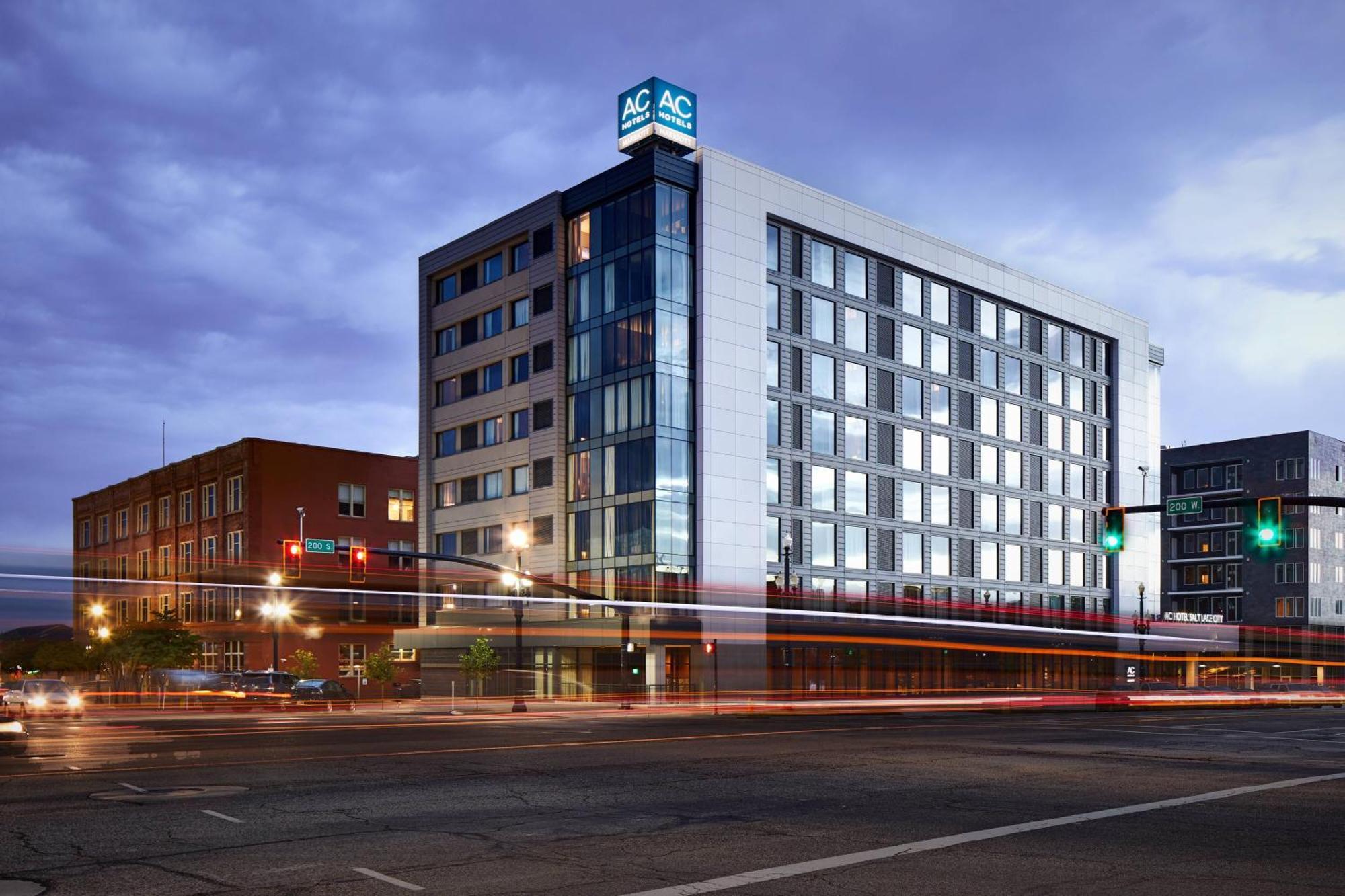 Ac Hotel By Marriott Salt Lake City Downtown Bagian luar foto